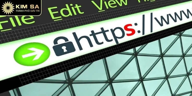 Đảm bảo đường dẫn là an toàn, truy cập không lừa đảo