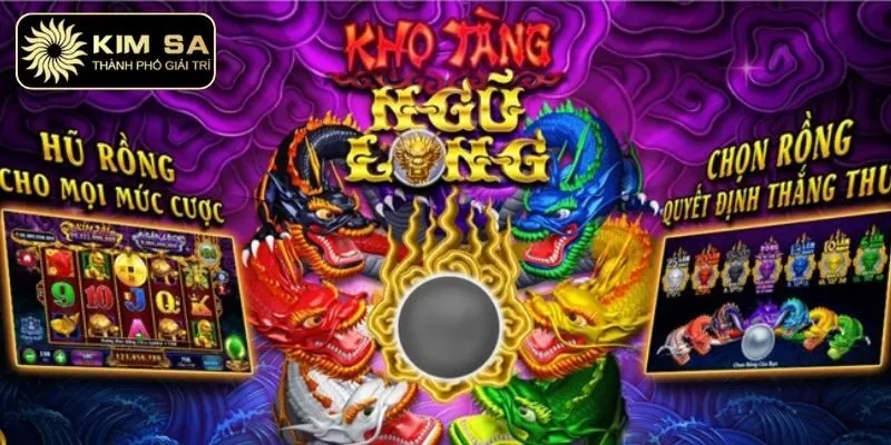 Kho Tàng Ngũ Long - Game Nổ Hũ Chủ Đề Rồng Châu Á